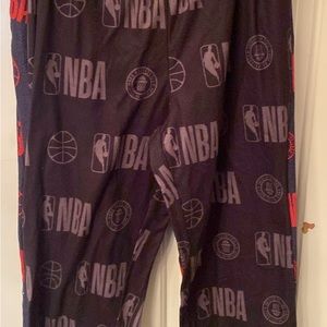 2 pairs Big Boys NBA lounge pants size M and S